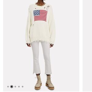 NEW Denimist American Flag Sweater